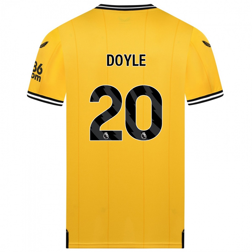 Herren Tommy Doyle #20 Gelb Heimtrikot Trikot 2023/24 T-Shirt Schweiz