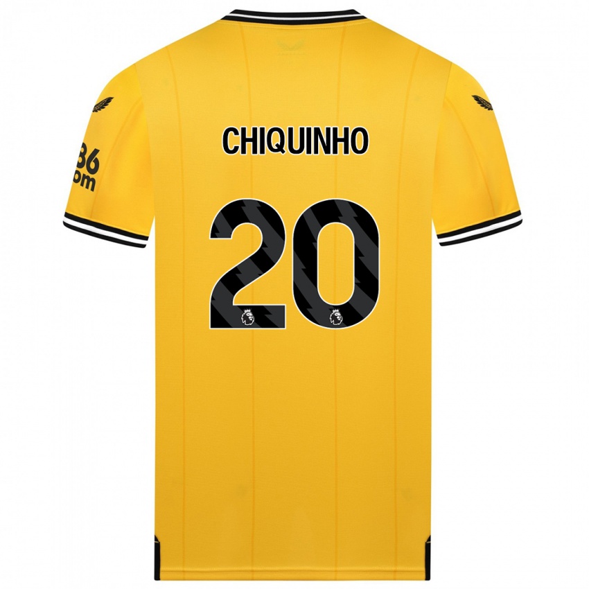 Herren Chiquinho #20 Gelb Heimtrikot Trikot 2023/24 T-Shirt Schweiz