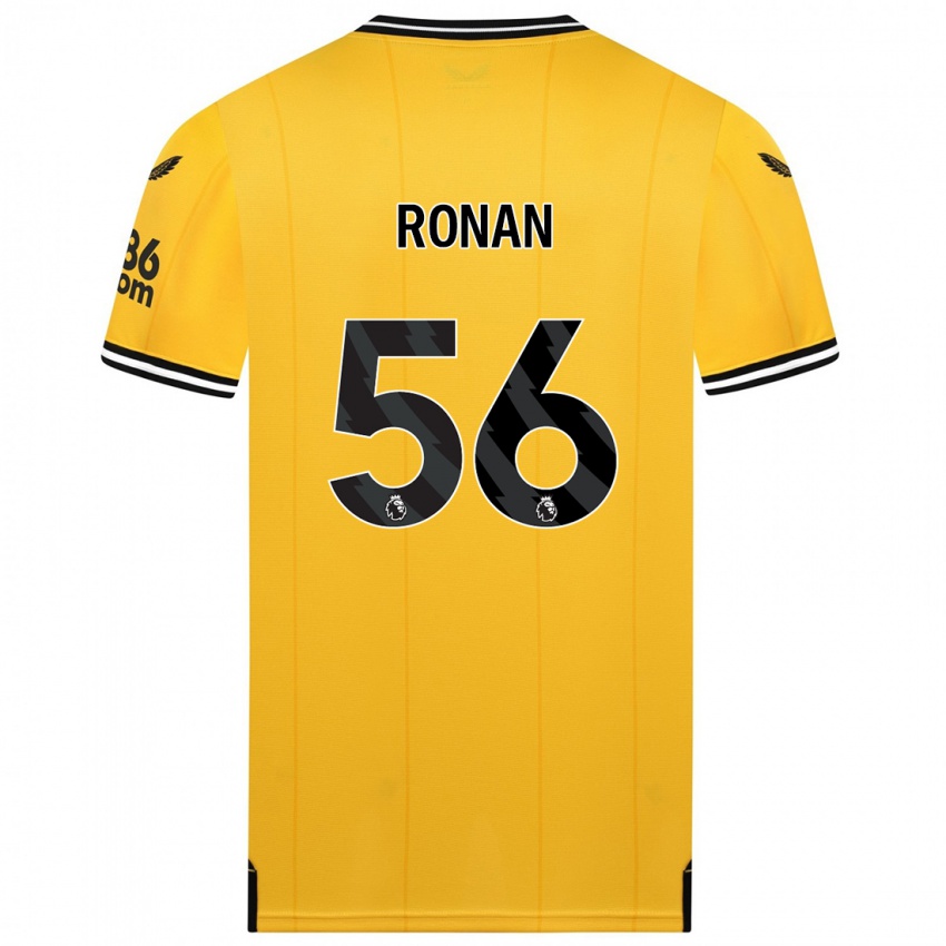 Herren Connor Ronan #56 Gelb Heimtrikot Trikot 2023/24 T-Shirt Schweiz