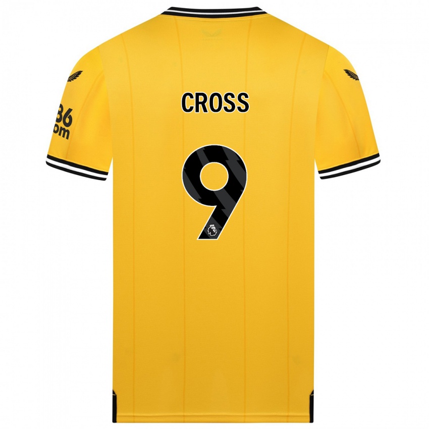 Herren Jade Cross #9 Gelb Heimtrikot Trikot 2023/24 T-Shirt Schweiz