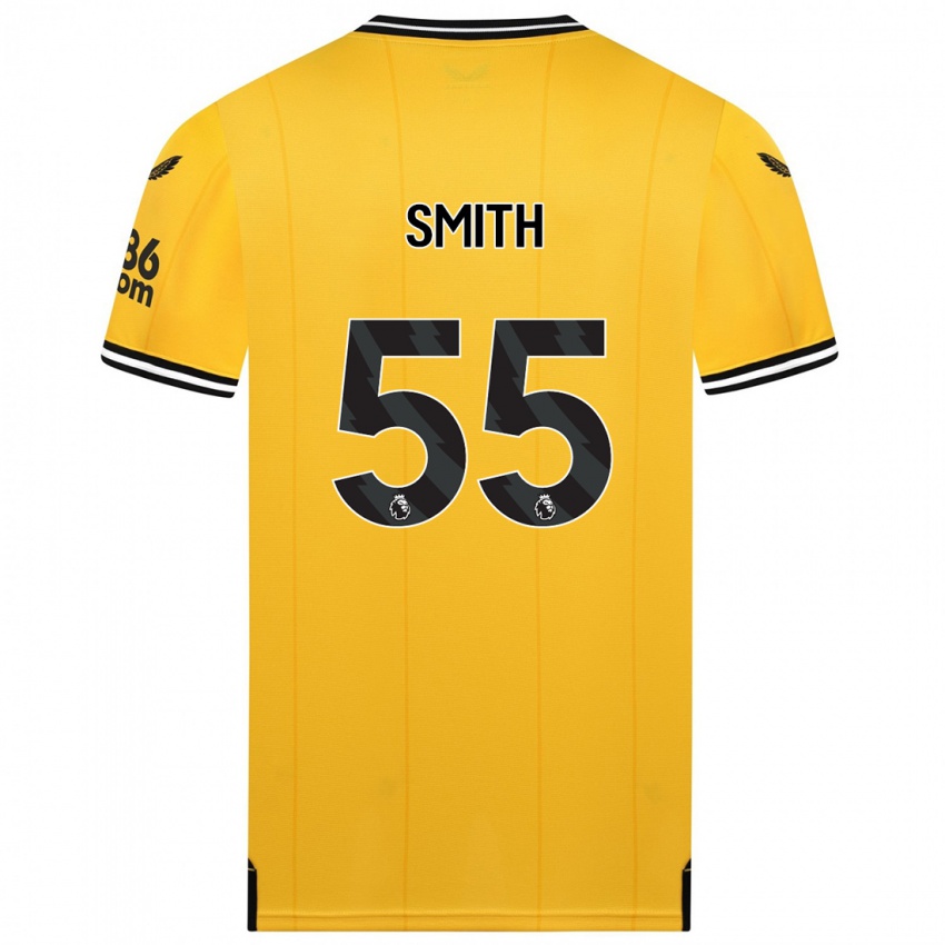 Herren Jackson Smith #55 Gelb Heimtrikot Trikot 2023/24 T-Shirt Schweiz