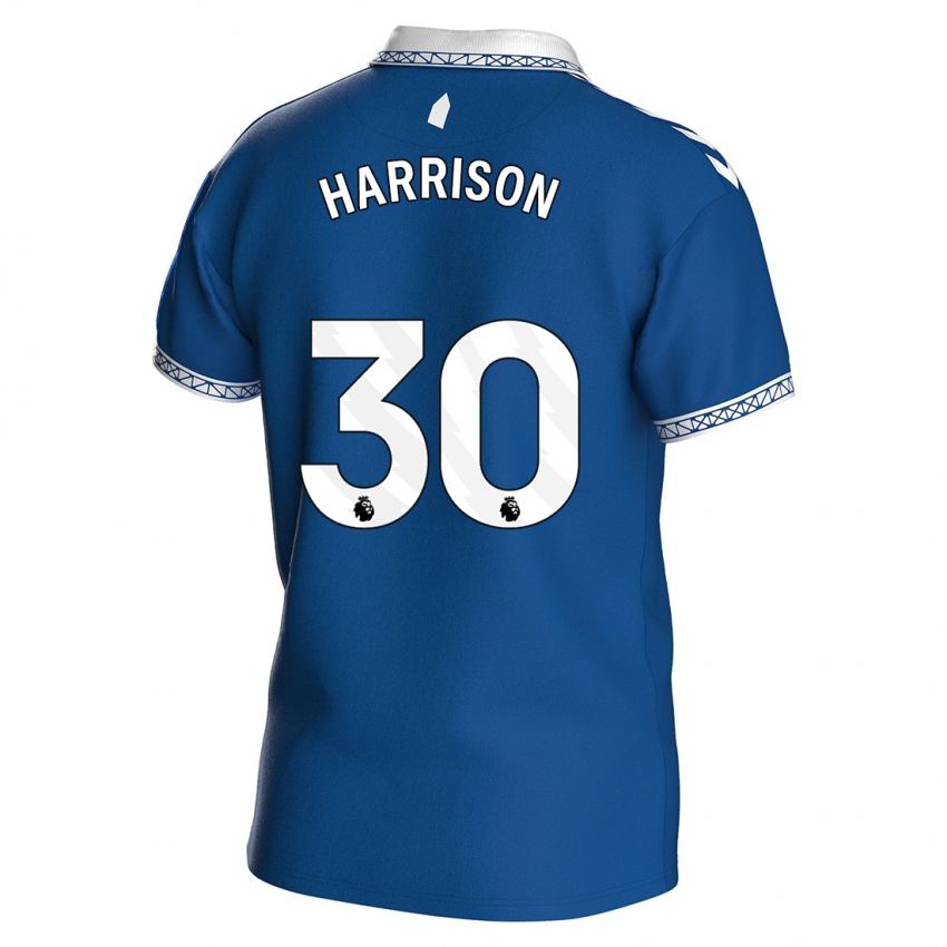 Herren Jack Harrison #30 Königsblau Heimtrikot Trikot 2023/24 T-Shirt Schweiz