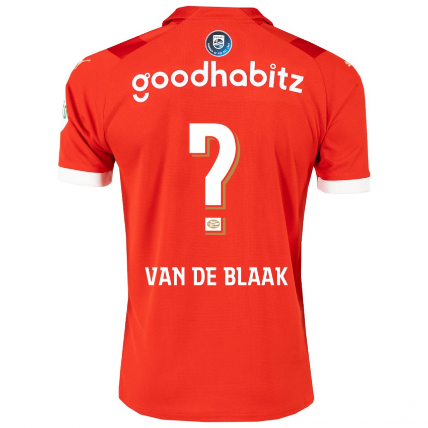 Herren Emmanuel Van De Blaak #0 Rot Heimtrikot Trikot 2023/24 T-Shirt Schweiz