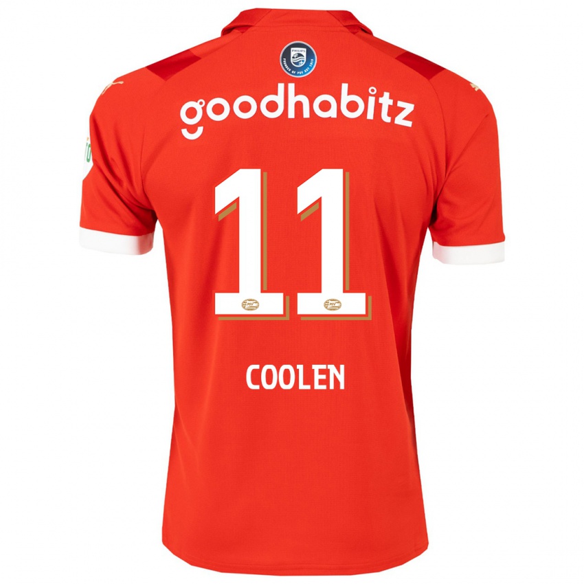 Herren Nadia Coolen #11 Rot Heimtrikot Trikot 2023/24 T-Shirt Schweiz