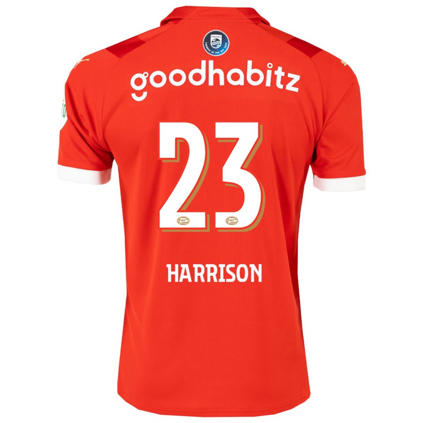 Herren Amy Harrison #23 Rot Heimtrikot Trikot 2023/24 T-Shirt Schweiz