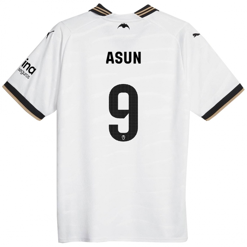 Herren Asun #9 Weiß Heimtrikot Trikot 2023/24 T-Shirt Schweiz