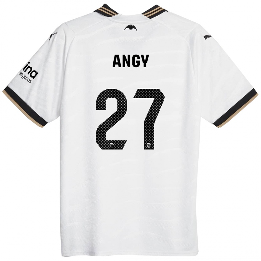 Herren Angy #27 Weiß Heimtrikot Trikot 2023/24 T-Shirt Schweiz