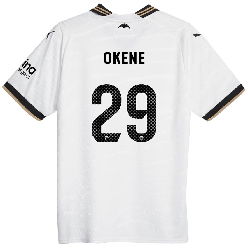 Herren Andrea Okene #29 Weiß Heimtrikot Trikot 2023/24 T-Shirt Schweiz