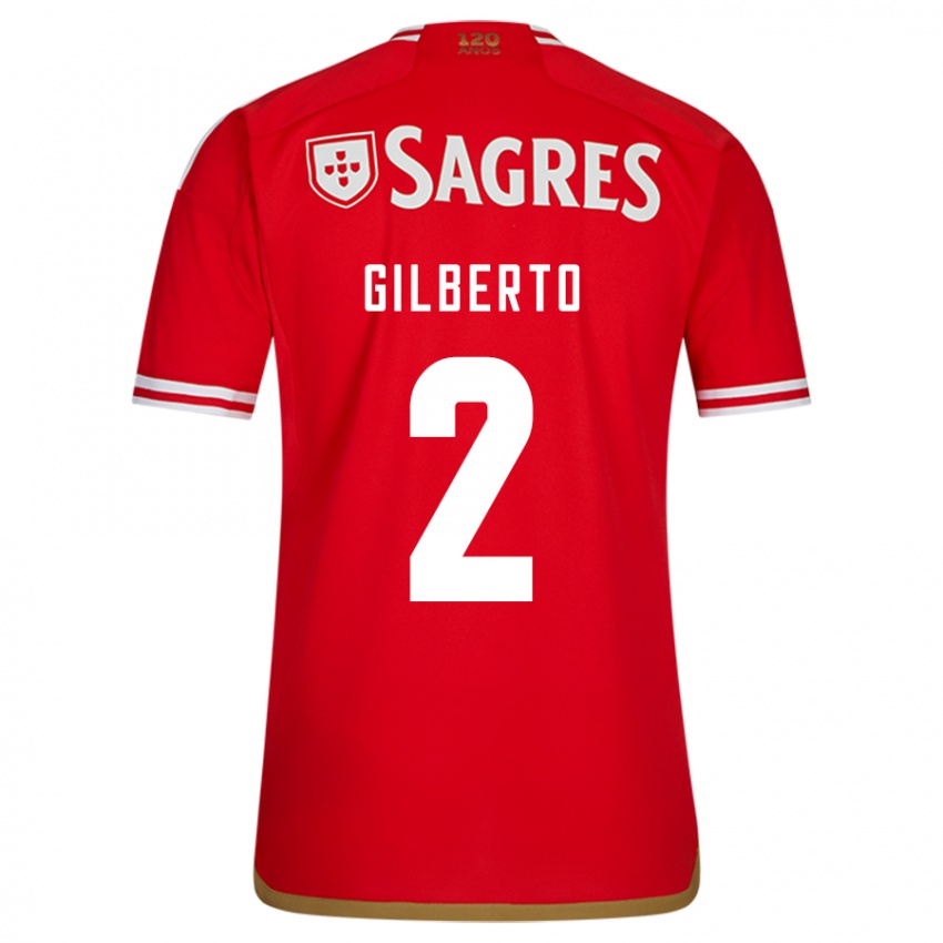 Herren Gilberto #2 Rot Heimtrikot Trikot 2023/24 T-Shirt Schweiz