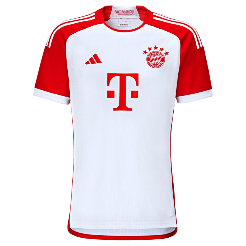 Homme Maillot Frans Kratzig #13 Rouge Blanc Tenues Domicile 2023/24 T-Shirt Suisse