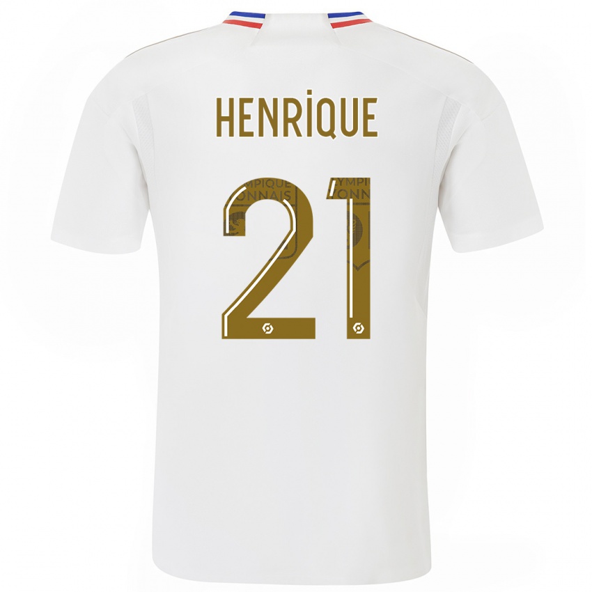 Herren Henrique #21 Weiß Heimtrikot Trikot 2023/24 T-Shirt Schweiz