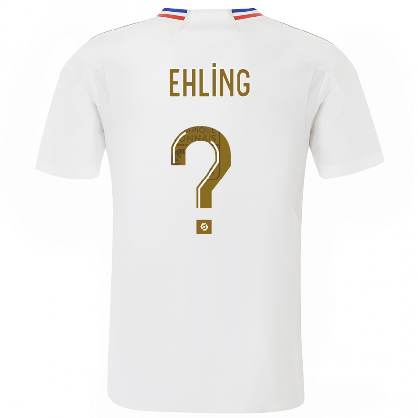 Herren Thibaut Ehling #0 Weiß Heimtrikot Trikot 2023/24 T-Shirt Schweiz