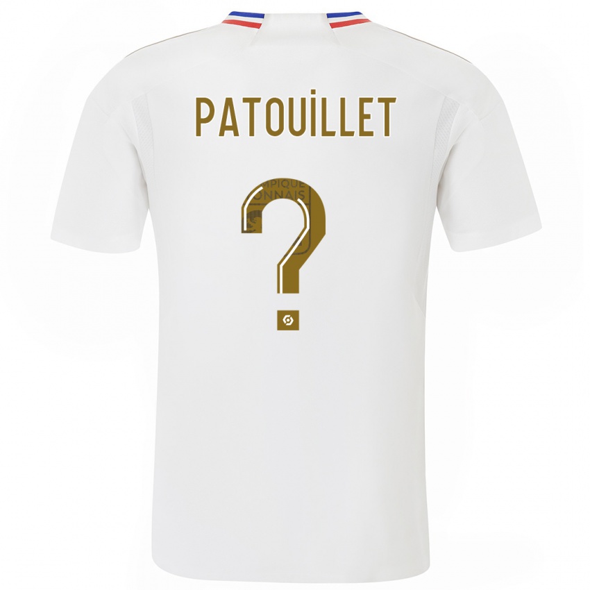 Herren Mathieu Patouillet #0 Weiß Heimtrikot Trikot 2023/24 T-Shirt Schweiz