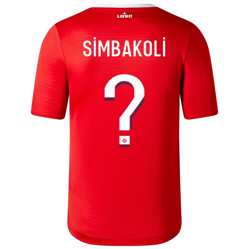 Herren Mamadou Simbakoli #0 Rot Heimtrikot Trikot 2023/24 T-Shirt Schweiz