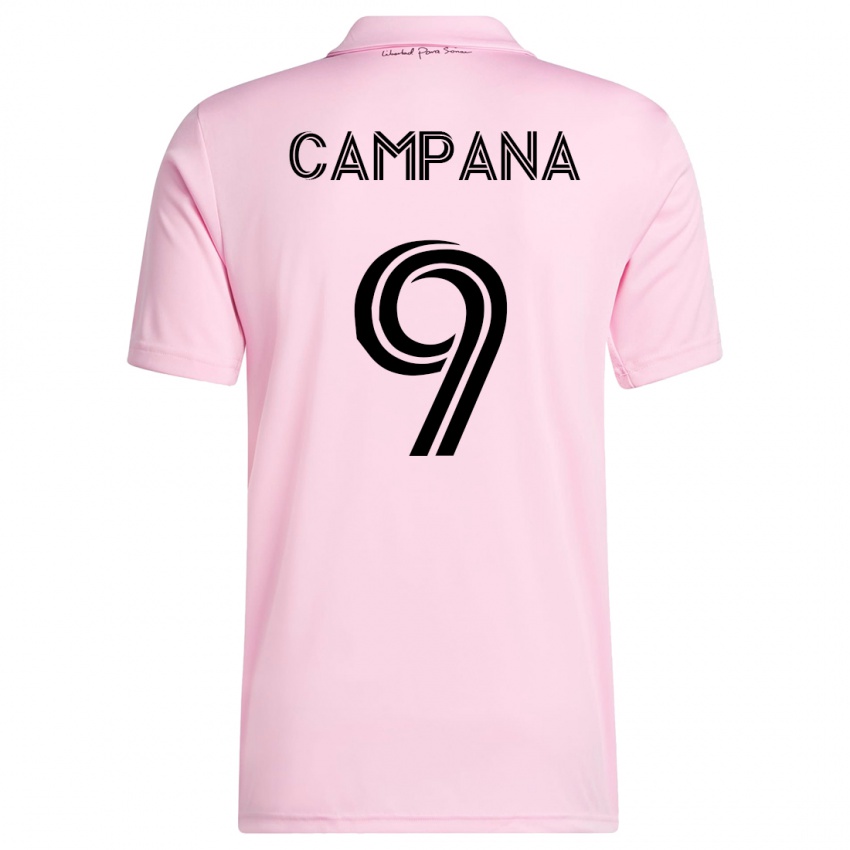 Herren Leonardo Campana #9 Rosa Heimtrikot Trikot 2023/24 T-Shirt Schweiz