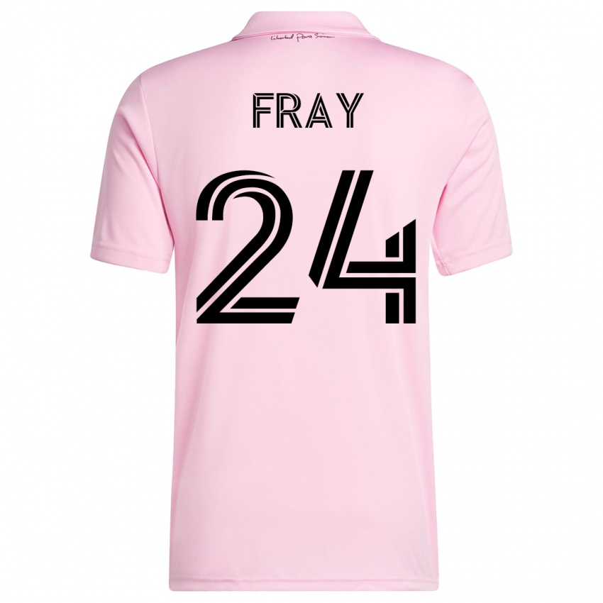 Herren Ian Fray #24 Rosa Heimtrikot Trikot 2023/24 T-Shirt Schweiz