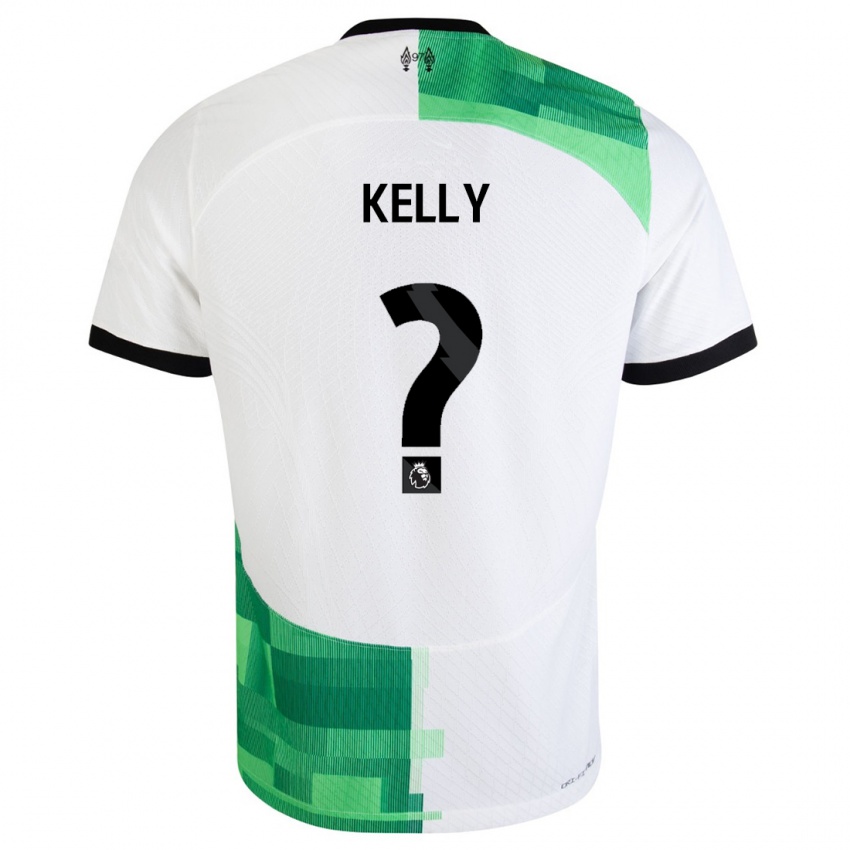 Herren Kyle Kelly #0 Weiß Grün Auswärtstrikot Trikot 2023/24 T-Shirt Schweiz