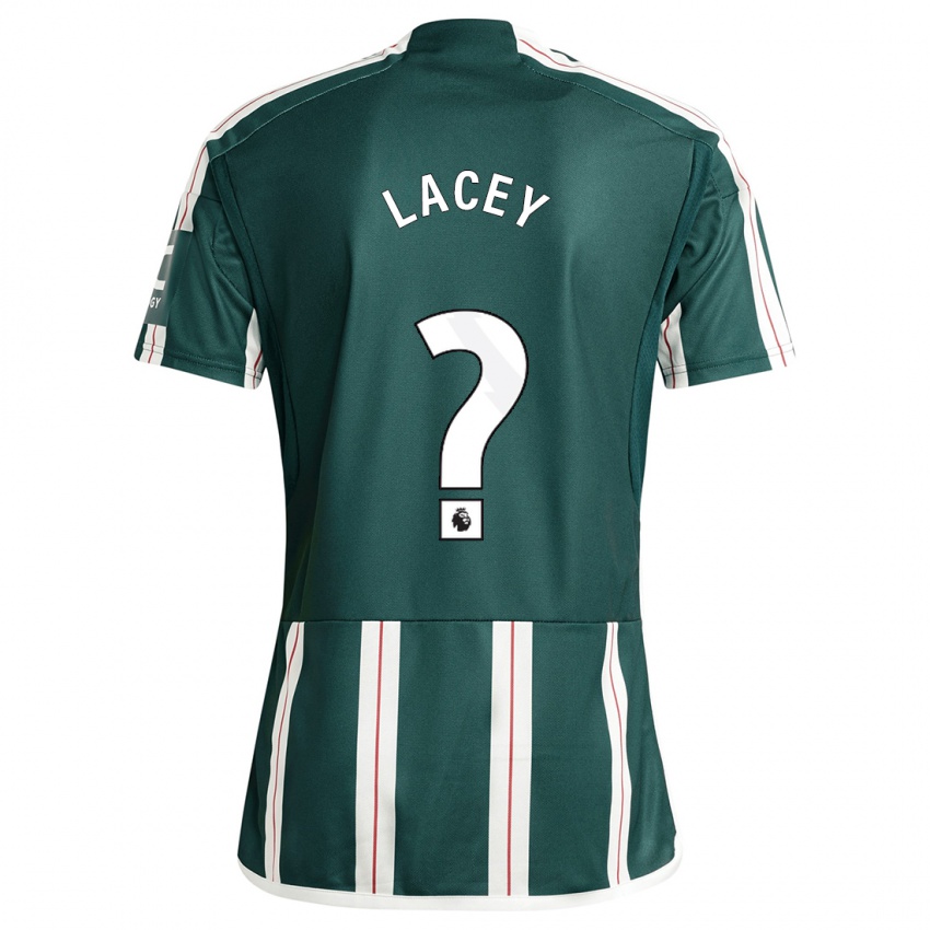 Herren Shea Lacey #0 Dunkelgrün Auswärtstrikot Trikot 2023/24 T-Shirt Schweiz
