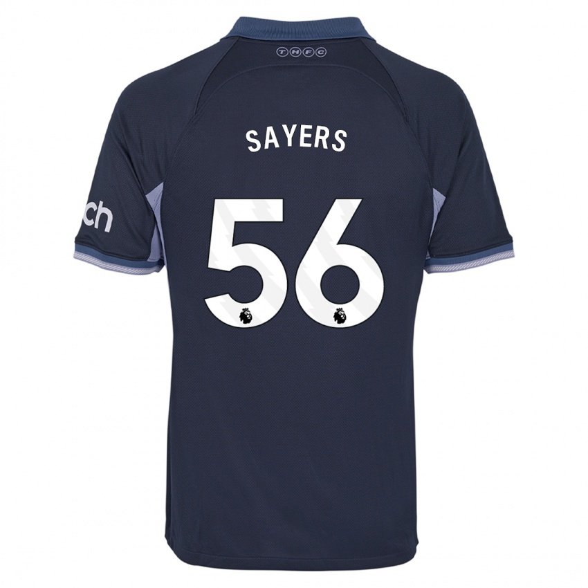 Herren Charlie Sayers #56 Dunkelblau Auswärtstrikot Trikot 2023/24 T-Shirt Schweiz