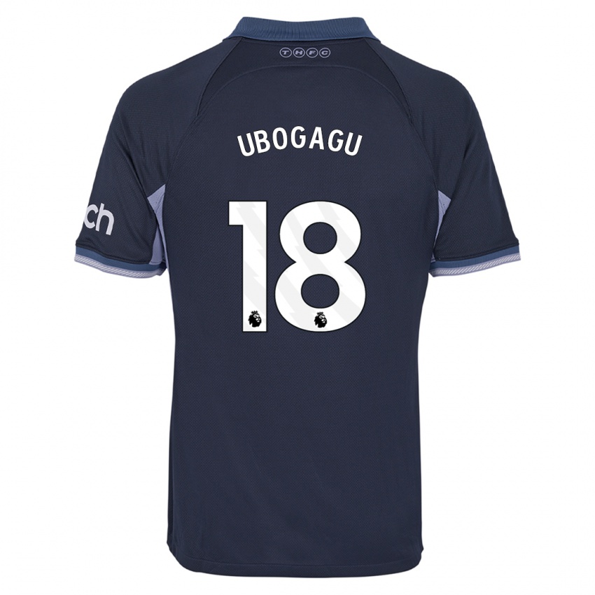 Herren Chioma Ubogagu #18 Dunkelblau Auswärtstrikot Trikot 2023/24 T-Shirt Schweiz