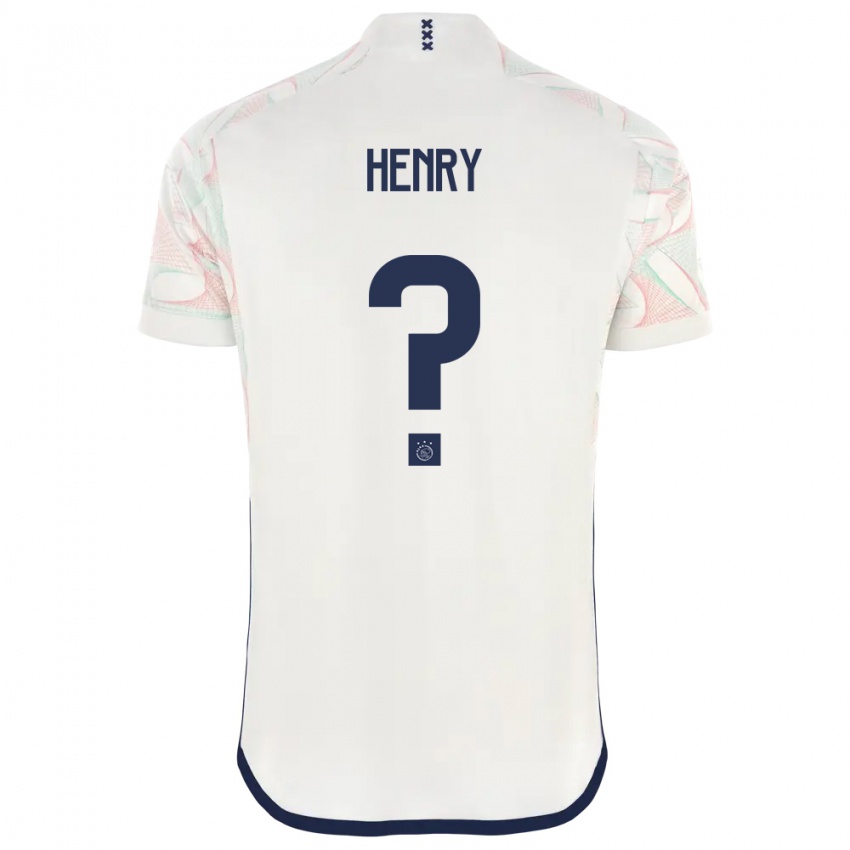 Herren Alvaro Henry #0 Weiß Auswärtstrikot Trikot 2023/24 T-Shirt Schweiz