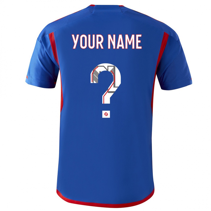 Herren Ihren Namen #0 Blau Rot Auswärtstrikot Trikot 2023/24 T-Shirt Schweiz