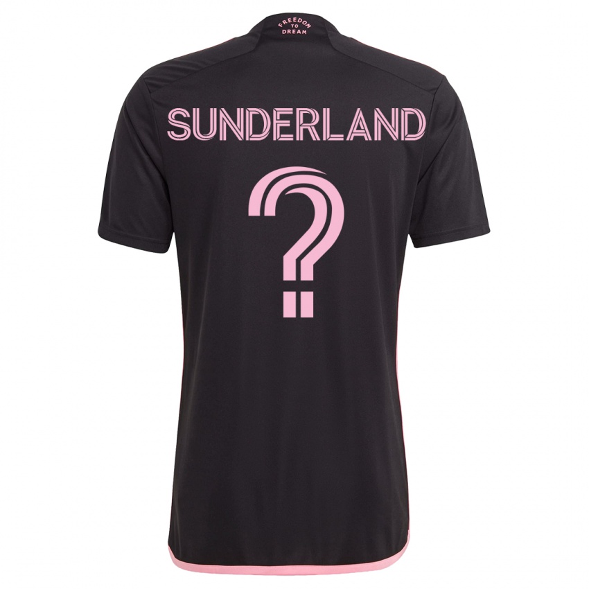 Herren Lawson Sunderland #0 Schwarz Auswärtstrikot Trikot 2023/24 T-Shirt Schweiz