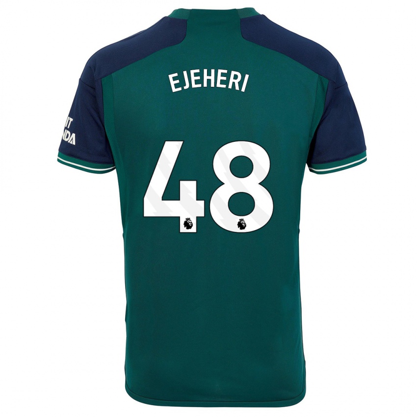 Herren Ovie Ejeheri #48 Grün Ausweichtrikot Trikot 2023/24 T-Shirt Schweiz