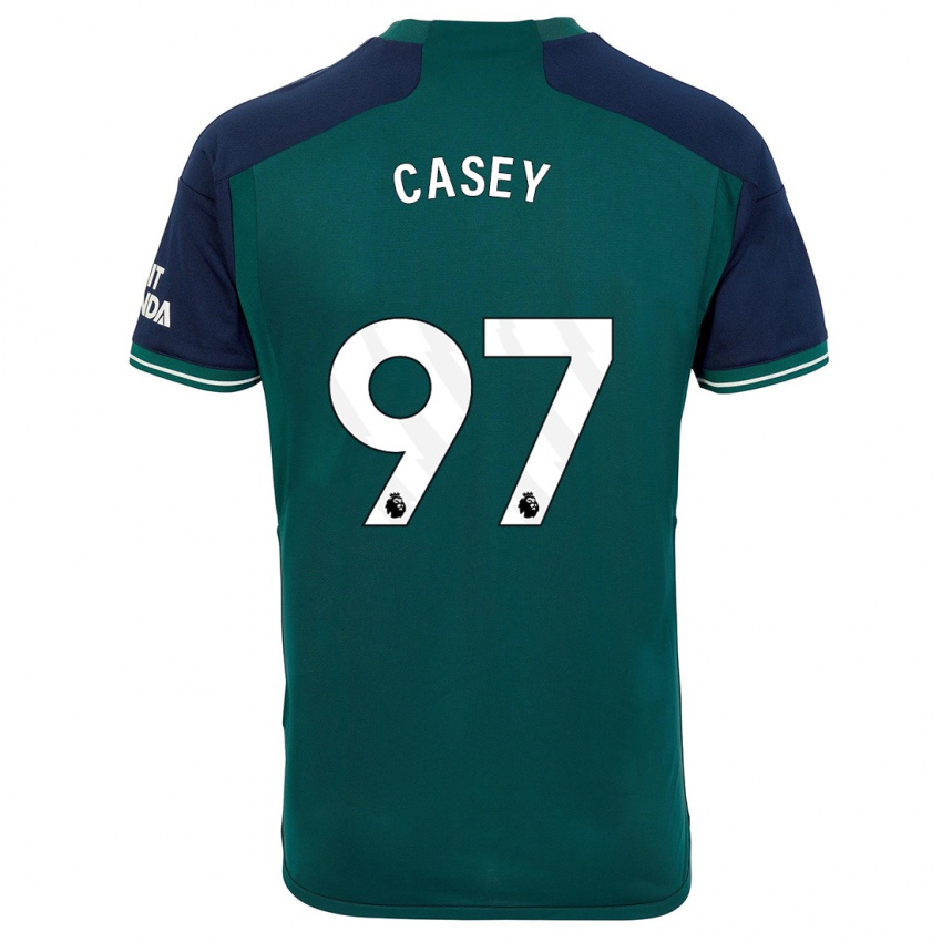 Herren Dan Casey #97 Grün Ausweichtrikot Trikot 2023/24 T-Shirt Schweiz