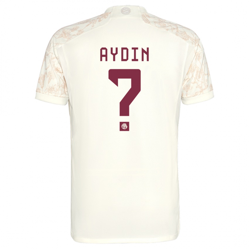 Homme Maillot Eyüp Aydin #0 Blanc Cassé Troisieme 2023/24 T-Shirt Suisse