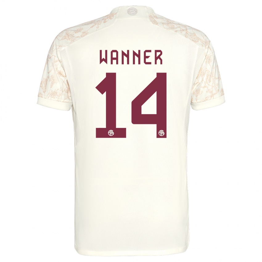 Herren Paul Wanner #14 Cremefarben Ausweichtrikot Trikot 2023/24 T-Shirt Schweiz