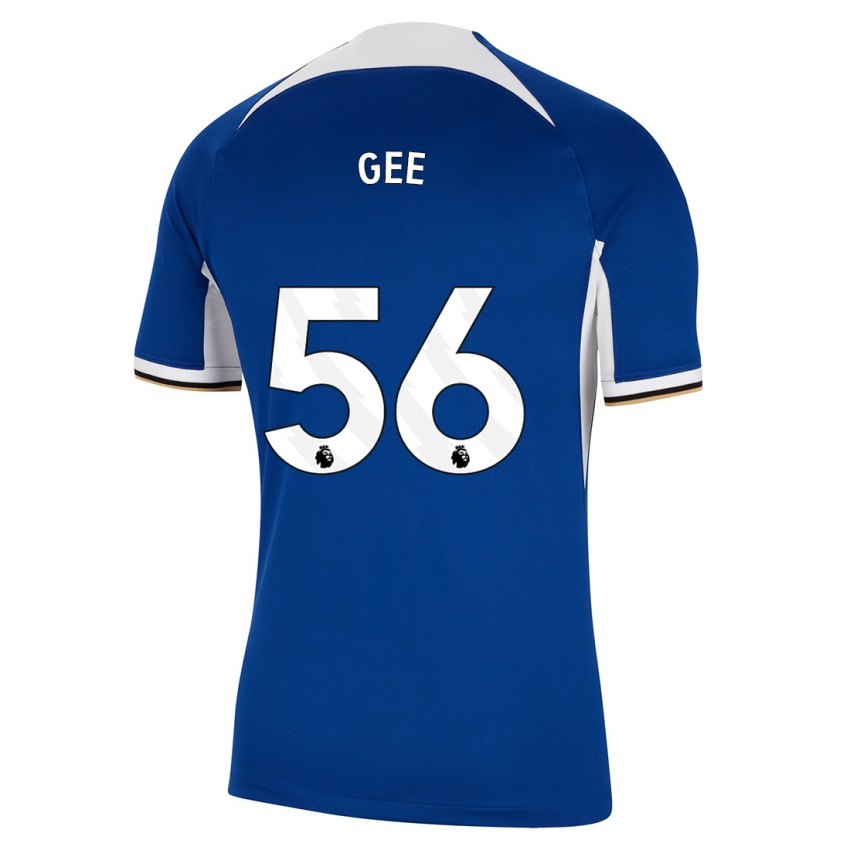 Damen Billy Gee #56 Blau Heimtrikot Trikot 2023/24 T-Shirt Schweiz