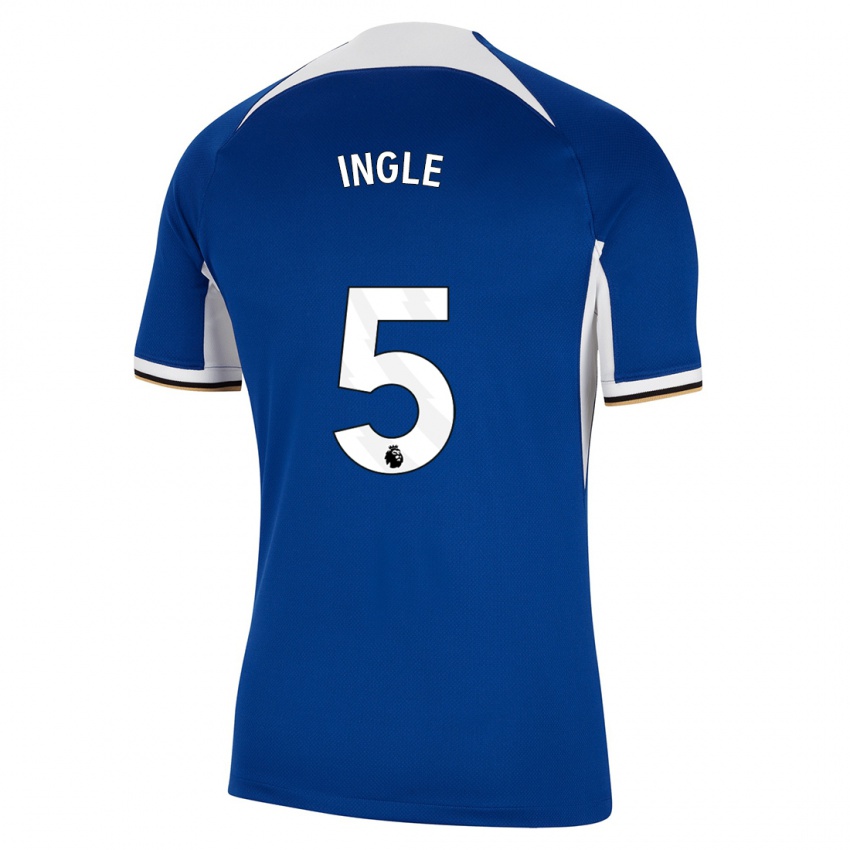 Damen Sophie Ingle #5 Blau Heimtrikot Trikot 2023/24 T-Shirt Schweiz