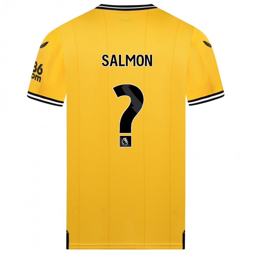 Damen Fabian Salmon #0 Gelb Heimtrikot Trikot 2023/24 T-Shirt Schweiz