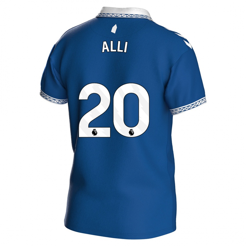 Damen Dele Alli #20 Königsblau Heimtrikot Trikot 2023/24 T-Shirt Schweiz