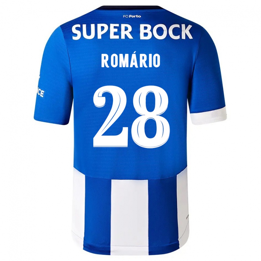 Damen Romario Baro #28 Blau Weiss Heimtrikot Trikot 2023/24 T-Shirt Schweiz