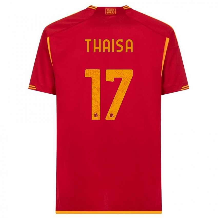 Damen Thaisa #17 Rot Heimtrikot Trikot 2023/24 T-Shirt Schweiz