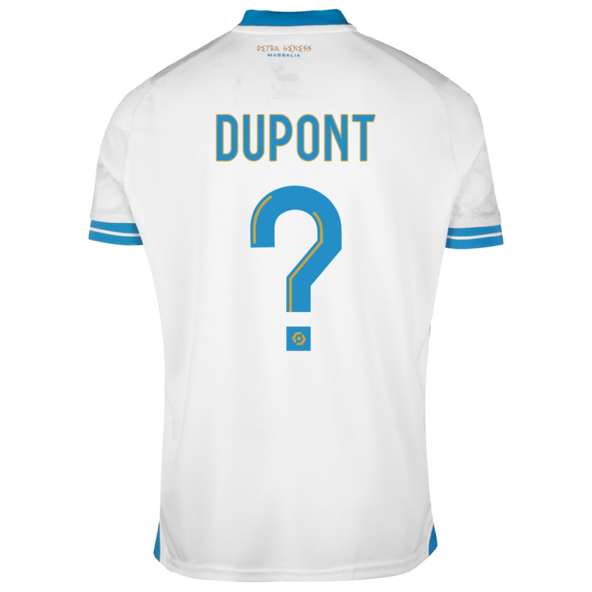 Damen Hugo Dupont #0 Weiß Heimtrikot Trikot 2023/24 T-Shirt Schweiz