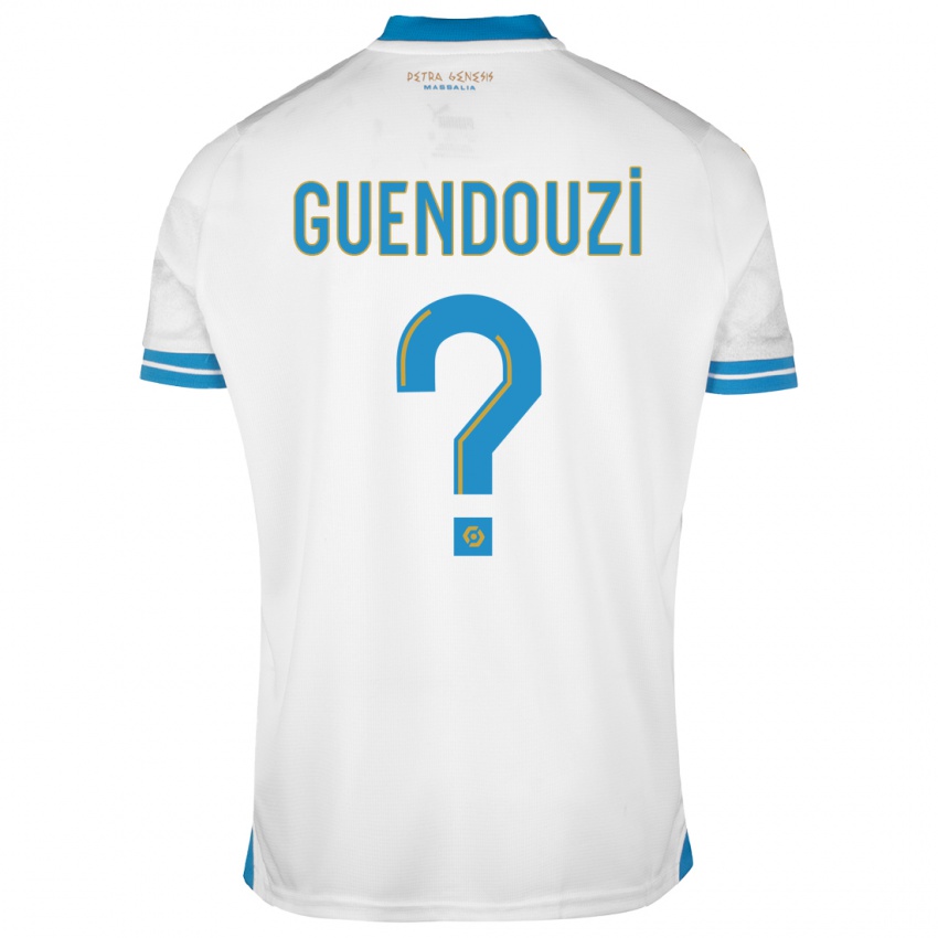 Damen Milan Guendouzi #0 Weiß Heimtrikot Trikot 2023/24 T-Shirt Schweiz