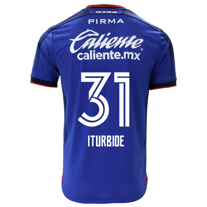 Damen Luis Iturbide #31 Blau Heimtrikot Trikot 2023/24 T-Shirt Schweiz