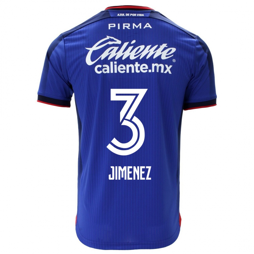 Damen Jaiber Jimenez #3 Blau Heimtrikot Trikot 2023/24 T-Shirt Schweiz