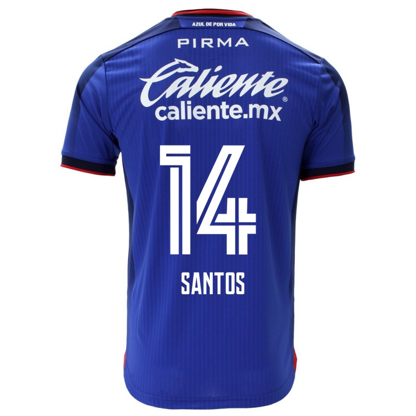 Damen Eleisa Santos #14 Blau Heimtrikot Trikot 2023/24 T-Shirt Schweiz