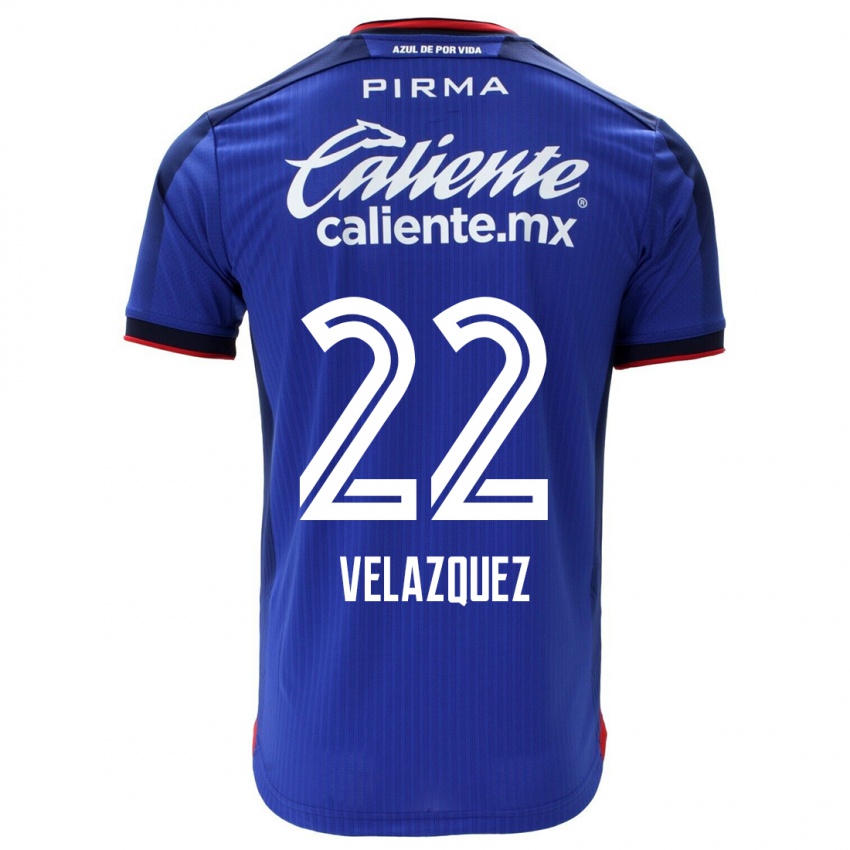 Damen Hireri Velazquez #22 Blau Heimtrikot Trikot 2023/24 T-Shirt Schweiz