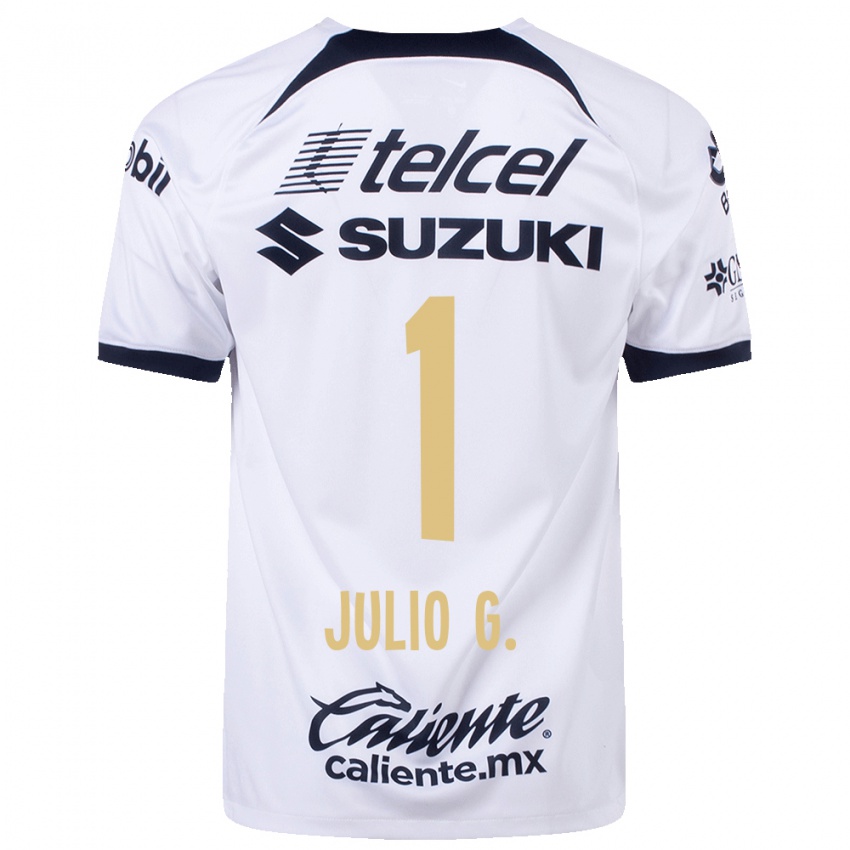 Damen Julio Gonzalez #1 Weiß Heimtrikot Trikot 2023/24 T-Shirt Schweiz