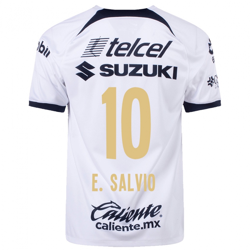 Damen Eduardo Salvio #10 Weiß Heimtrikot Trikot 2023/24 T-Shirt Schweiz