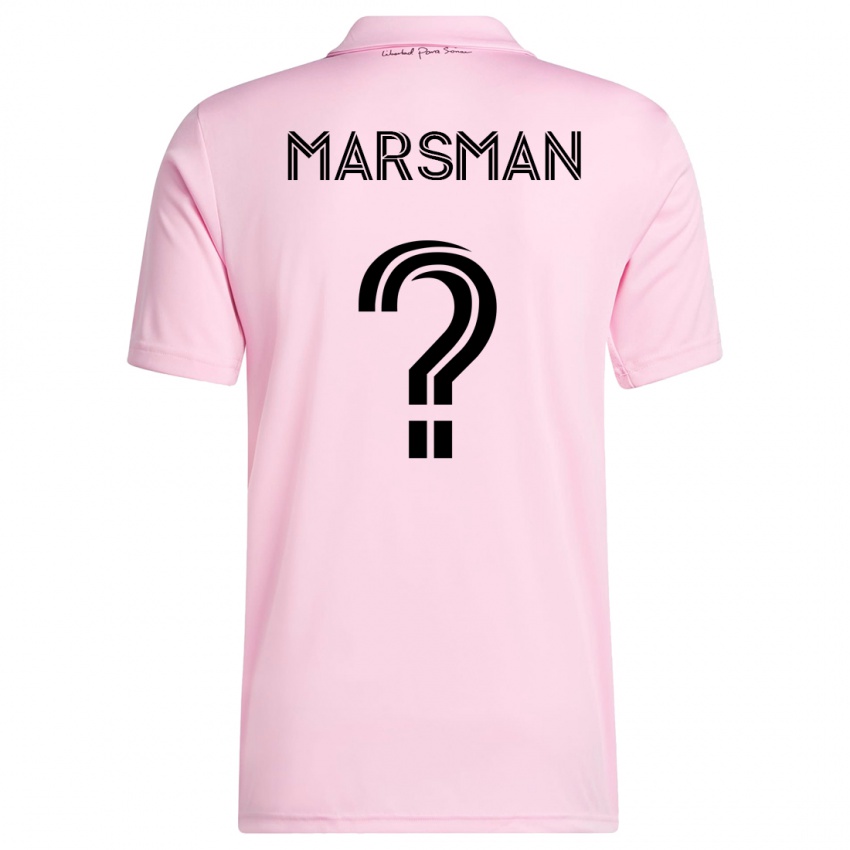 Damen Nick Marsman #0 Rosa Heimtrikot Trikot 2023/24 T-Shirt Schweiz