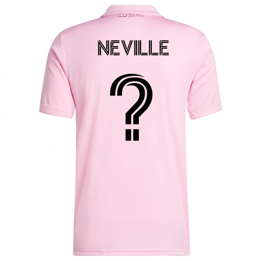 Damen Harvey Neville #0 Rosa Heimtrikot Trikot 2023/24 T-Shirt Schweiz