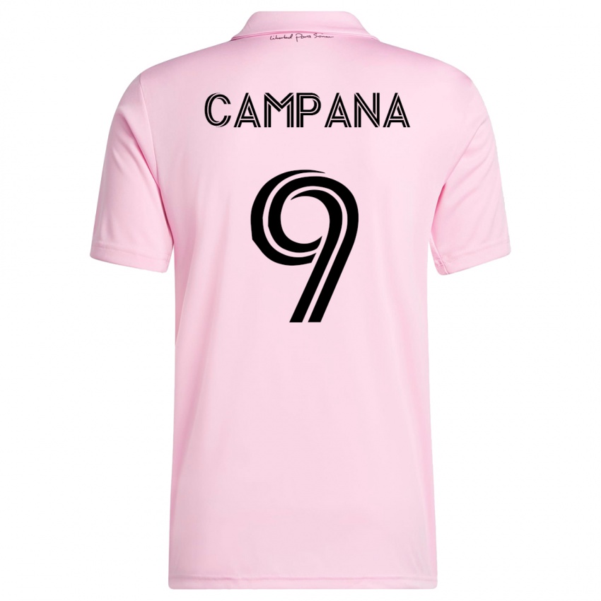 Damen Leonardo Campana #9 Rosa Heimtrikot Trikot 2023/24 T-Shirt Schweiz