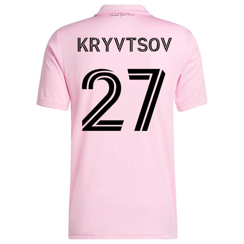 Damen Sergiy Kryvtsov #27 Rosa Heimtrikot Trikot 2023/24 T-Shirt Schweiz