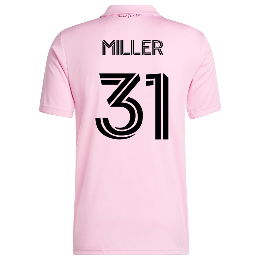 Damen Kamal Miller #31 Rosa Heimtrikot Trikot 2023/24 T-Shirt Schweiz